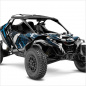 Preview: X-Design Dark Blue M Version for Can-Am Maverick R 2 Doors